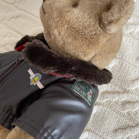 GUND Bialosky and Friends Brown Aviator Plush Bear - Picture 4 of 10